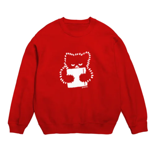 たいせつなほん〈ねこ〉 Crew Neck Sweatshirt