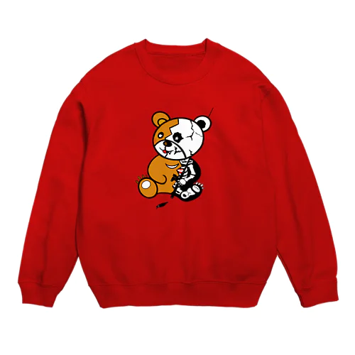 すかるクマ Crew Neck Sweatshirt