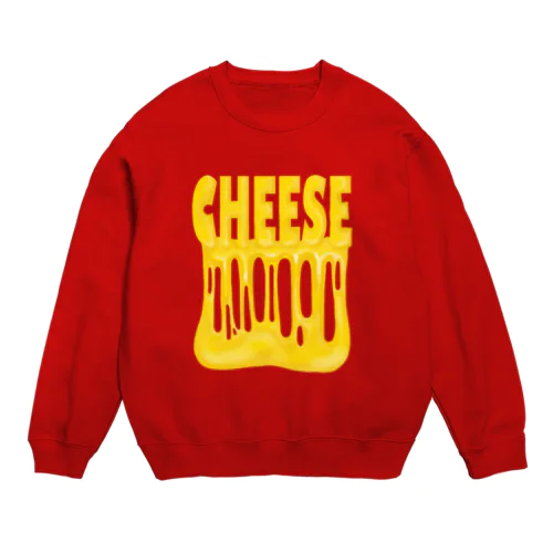 とろーりチーズ 改 Crew Neck Sweatshirt