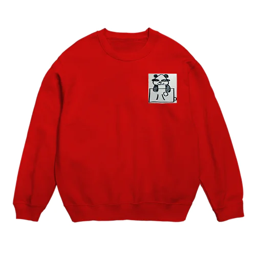 パンダポケット！2! Crew Neck Sweatshirt