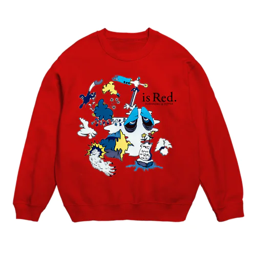 ハバネロ胡椒「is Red.」記念グッズA Crew Neck Sweatshirt