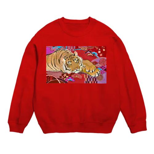 とら Crew Neck Sweatshirt