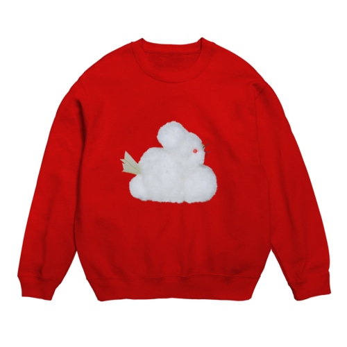 まごころうさぎ Crew Neck Sweatshirt