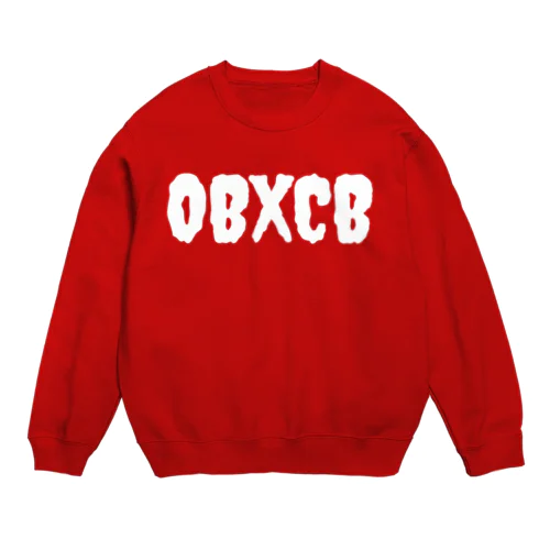 OBXCB MONSTER WHT LOGO CREWNECK Crew Neck Sweatshirt