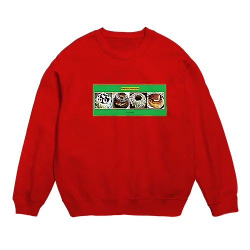 手作りケーキシリーズ Crew Neck Sweatshirt