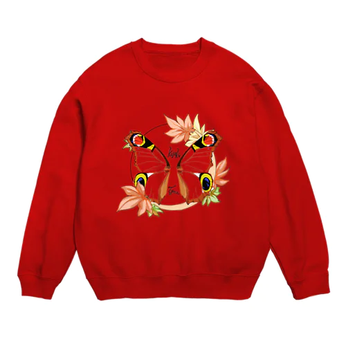 花蝶風月・秋 Crew Neck Sweatshirt