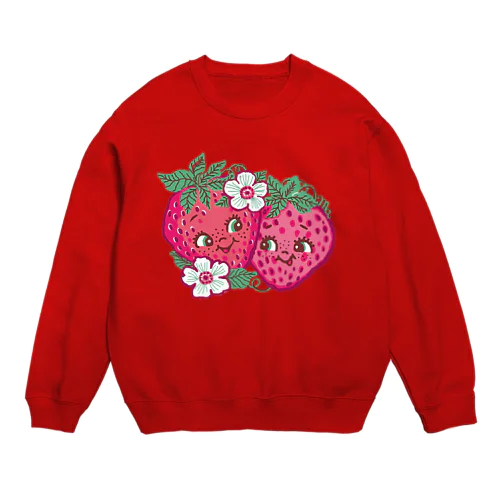 苺ツインズ Crew Neck Sweatshirt