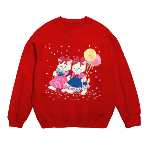 Funtime cats Crew Neck Sweatshirt