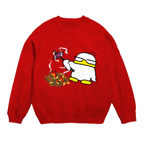 プニ蔵〜焼き芋 Crew Neck Sweatshirt