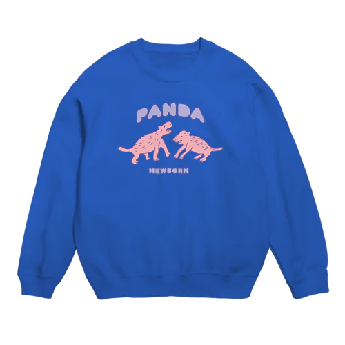 生まれたてパンダ🐼🐼 Crew Neck Sweatshirt