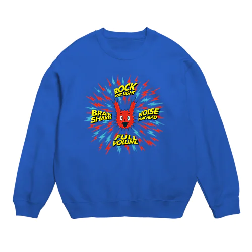 ⚡️ビリビリ⚡️ Crew Neck Sweatshirt