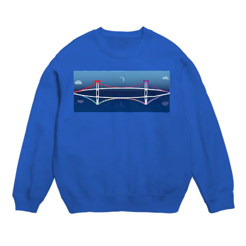 The Pearl Bridge×Corset Piercing Crew Neck Sweatshirt