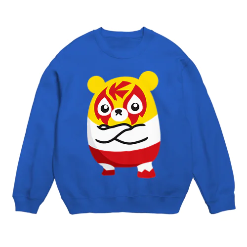 白クマスク Crew Neck Sweatshirt