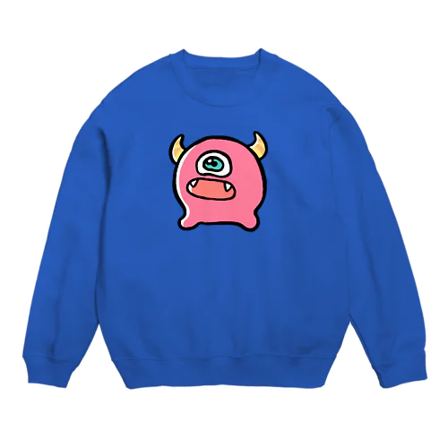 一つ目モンスター Crew Neck Sweatshirt