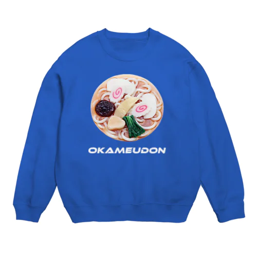 おかめうどん Crew Neck Sweatshirt