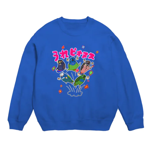 うれピオヌス Crew Neck Sweatshirt