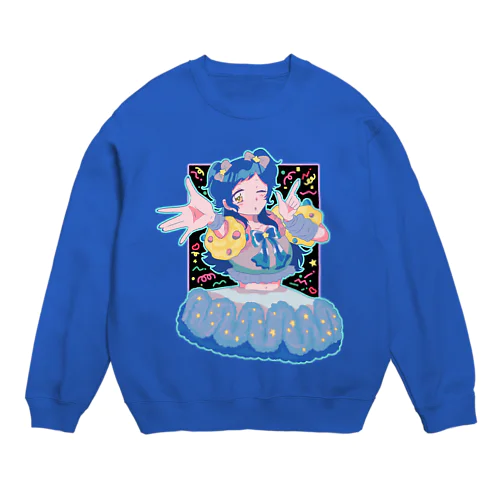 アイドルシリーズ:ながるちゃん Crew Neck Sweatshirt