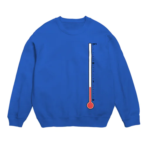 温度計・低温 Crew Neck Sweatshirt