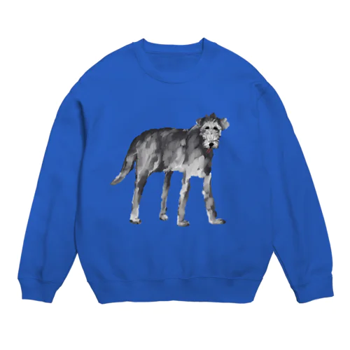 スレンダーな犬 Crew Neck Sweatshirt