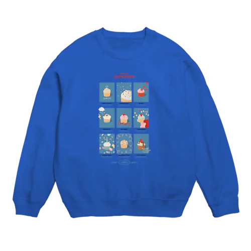 CUPCAKE YEAR BOOK Crew Neck Sweatshirt