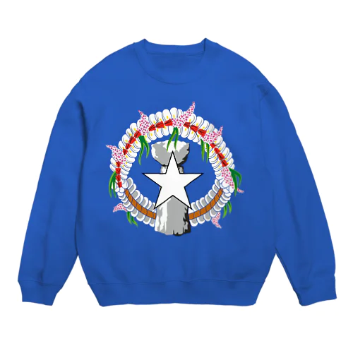 北マリアナ諸島の旗 Crew Neck Sweatshirt