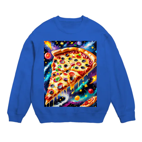 ピザギャラクシー Crew Neck Sweatshirt