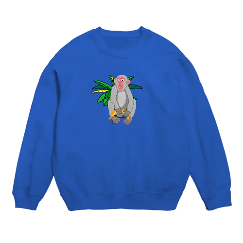 もんきー Crew Neck Sweatshirt