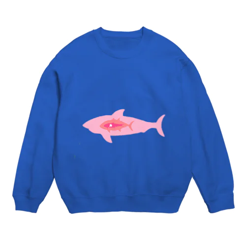 食物連鎖（海） Crew Neck Sweatshirt