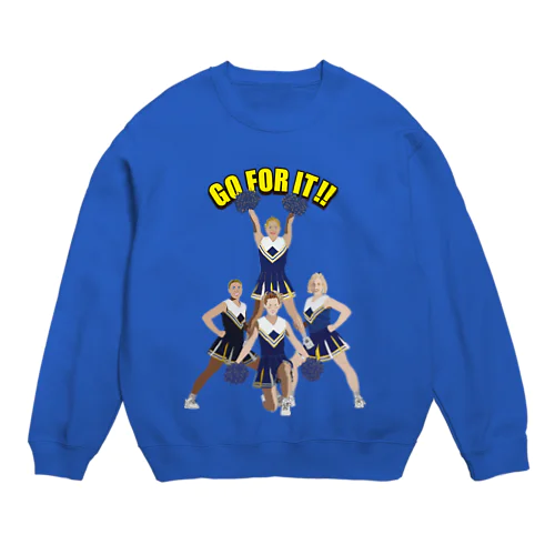 チアガール Crew Neck Sweatshirt