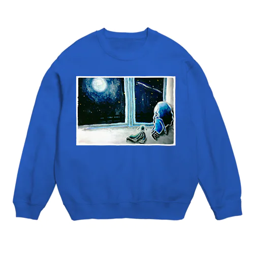 空ヲ飛ブ夢。 Crew Neck Sweatshirt