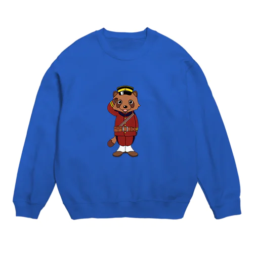 梅の木たぬき Crew Neck Sweatshirt