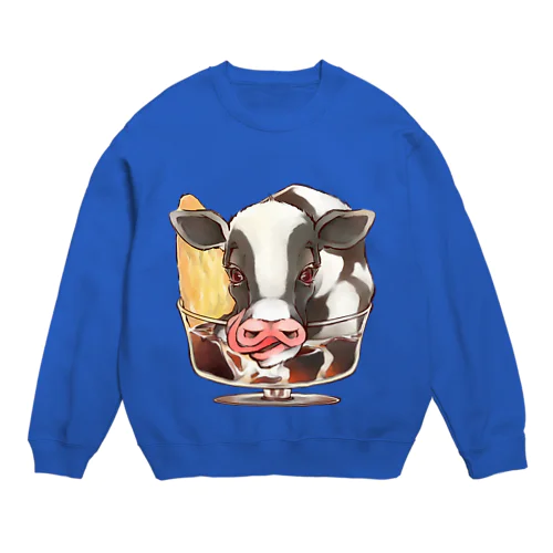 珈琲ゼリー Crew Neck Sweatshirt