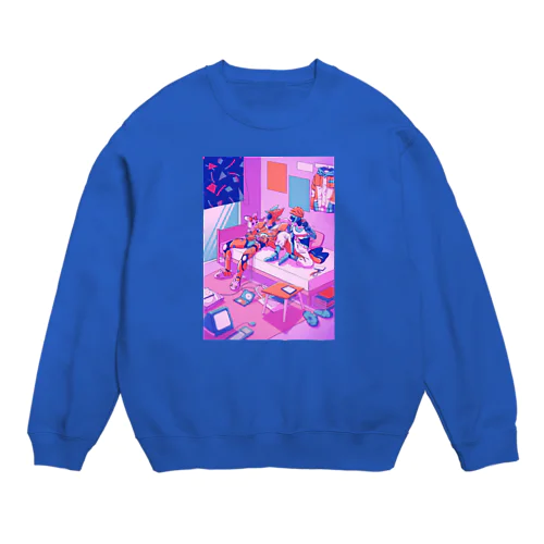 LIVING TOGETHER Crew Neck Sweatshirt