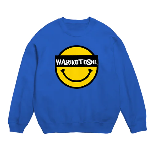 WARIKOTOSHIスマイル Crew Neck Sweatshirt