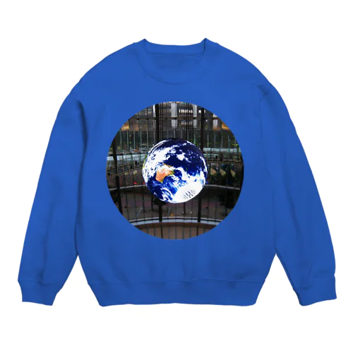 miraikan03（丸囲み） Crew Neck Sweatshirt