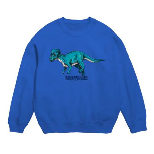 パキケファロサウルス Crew Neck Sweatshirt