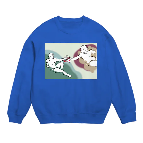 アダムの創造SNKRS Crew Neck Sweatshirt