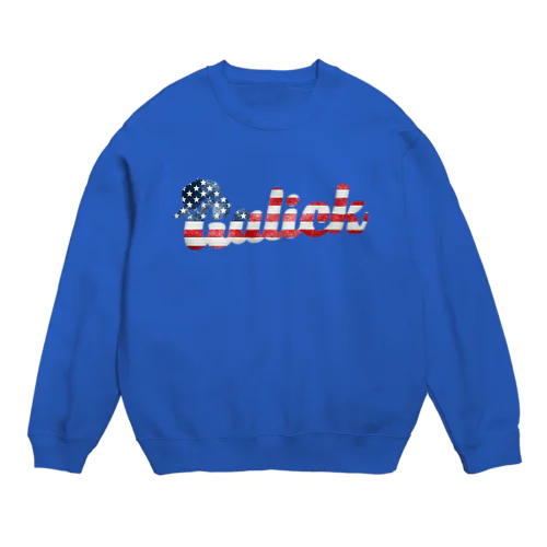 アメリカ人 Crew Neck Sweatshirt