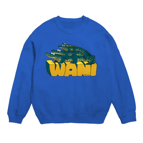 WANIワニ Crew Neck Sweatshirt