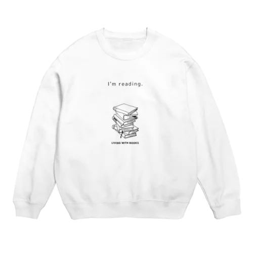 積読 Crew Neck Sweatshirt