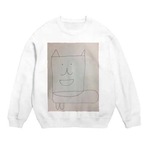 謎の犬 Crew Neck Sweatshirt