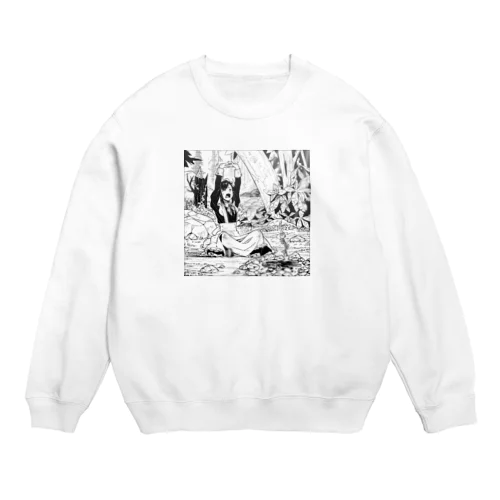 生き残ったメイドの朝 Crew Neck Sweatshirt