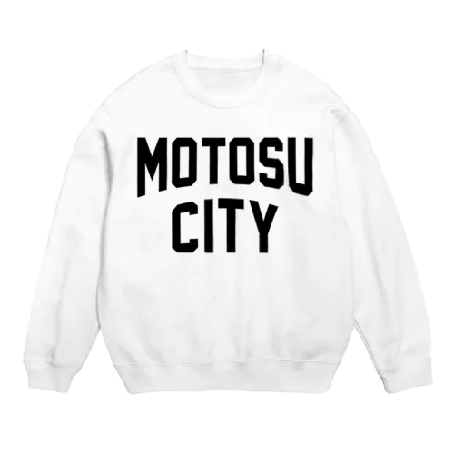本巣市 MOTOSU CITY Crew Neck Sweatshirt