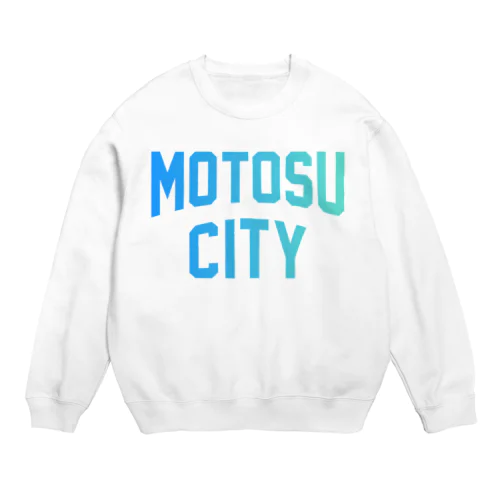本巣市 MOTOSU CITY Crew Neck Sweatshirt