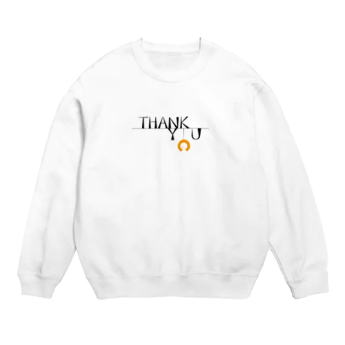 thank you for you Crew Neck Sweatshirt