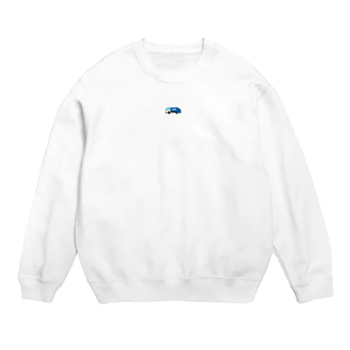 ゴミ収集車 Crew Neck Sweatshirt