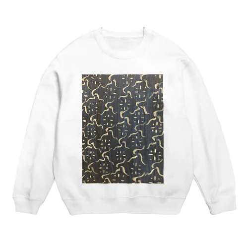 オリジナルパターン Crew Neck Sweatshirt