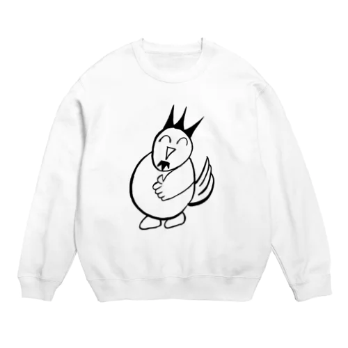 JUNSEN（純仙）鳥のGOOD Crew Neck Sweatshirt