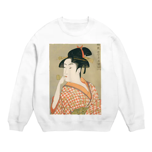 Ukiyoe　Utamaro Crew Neck Sweatshirt