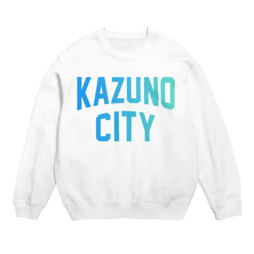 鹿角市 KAZUNO CITY Crew Neck Sweatshirt